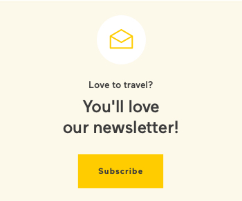 Love to travel? You'll love our newsletter! Subscribe