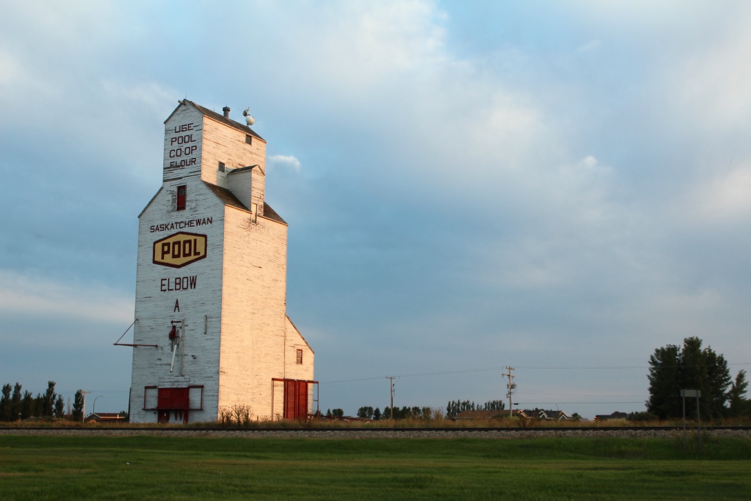 Le silo d’Elbow, Saskatchewan.