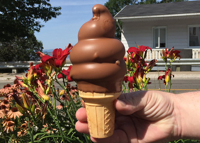 Crème glacée de la Chocolaterie de l’île d’Orléans, Québec