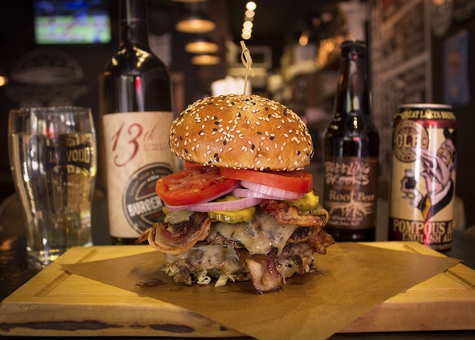 Burger from HAMBRGR, Things to do in Hamilton, City of Hamilton, Things to Do in Ontario