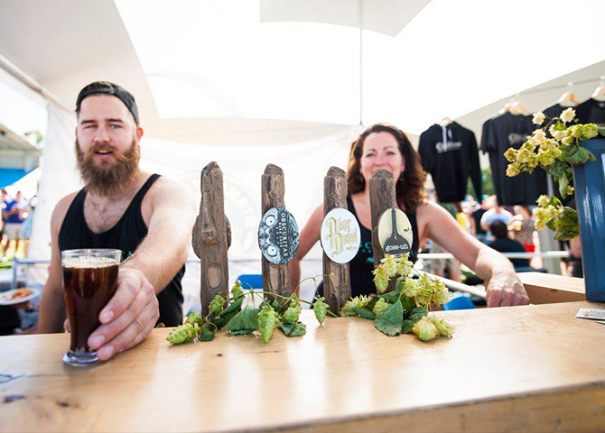 Plus de 250 bières et cidres sont disponibles en dégustation au Great Canadian Beer Festival (image : GCBF)