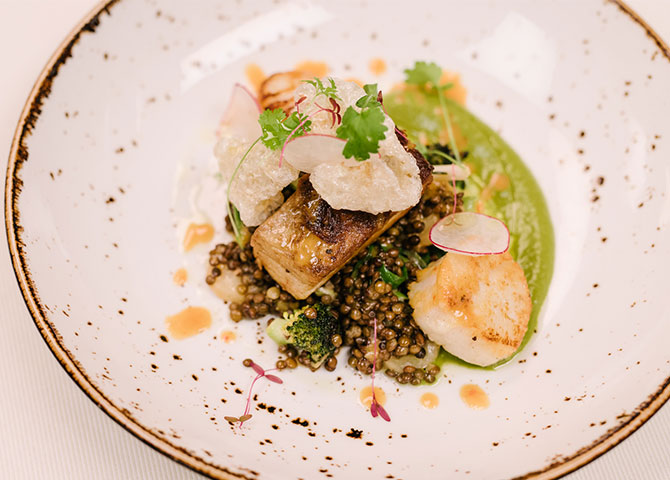 One of Bymark's many seafood dishes (© The McEwan Group)