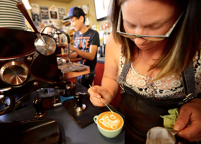 Get your caffeine fix at Snowdome Coffee Bar