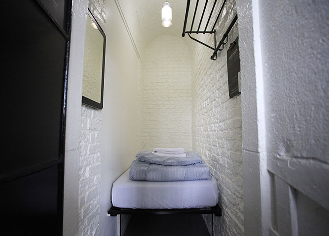 Stay at an authentic cell at the HI Ottawa Jail Hostel 