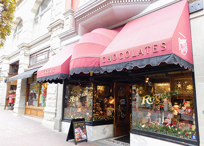 Rogers' Chocolates is famed for its Victoria Creams. Photo: Lucas Aykroyd