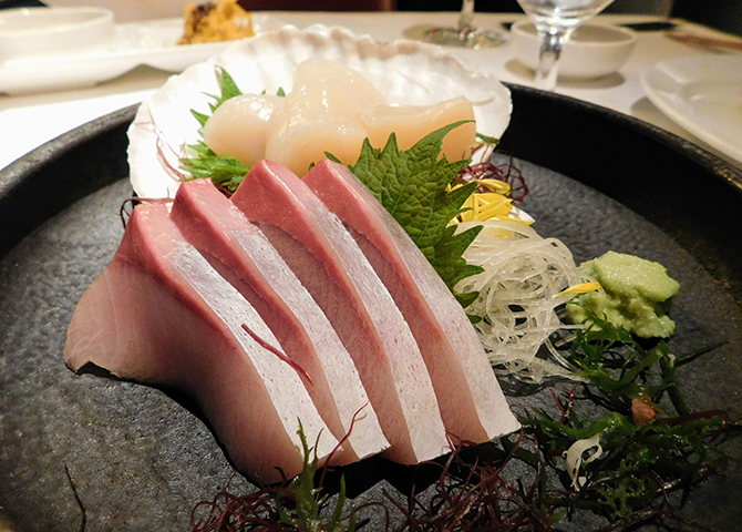 Sustainable sashimi at Vancouver’s Blue Water Cafe